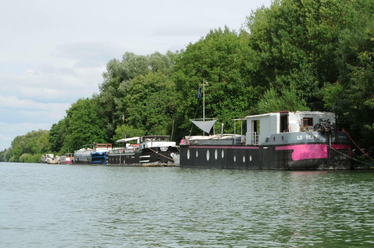 Peniche "Le Defi" Bed & Breakfast Marolles-sur-Seine Exterior photo